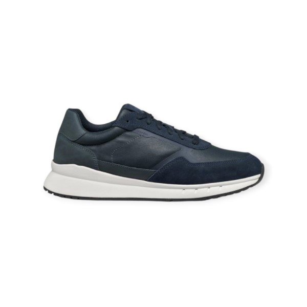 Ανδρικό Sneaker GEOX Ubranthona-Wax.Text + Suede