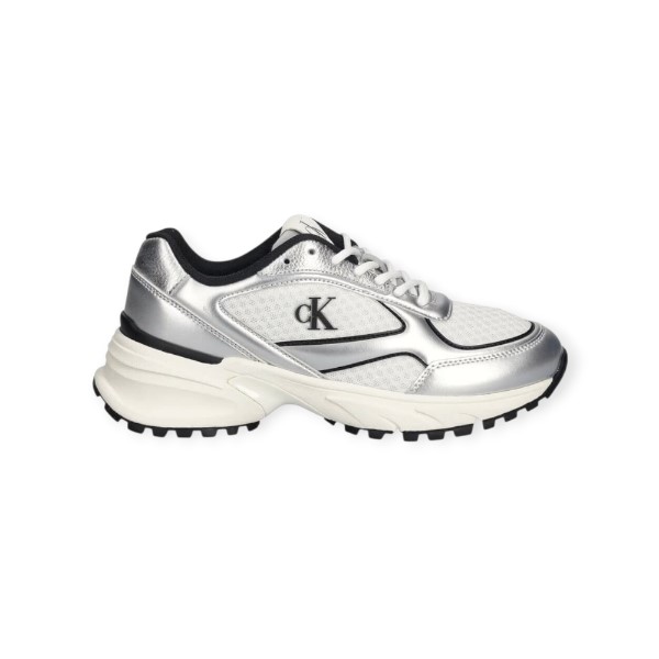Γυναικείο Sneaker Calvin Klein Hike Runner Lace Up Mesh Mix Met.